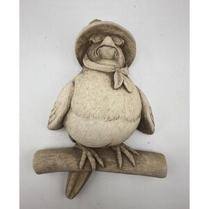George Carruth Miss Lovey Dovey Garden Plaque Ornament Stone Handcrafted